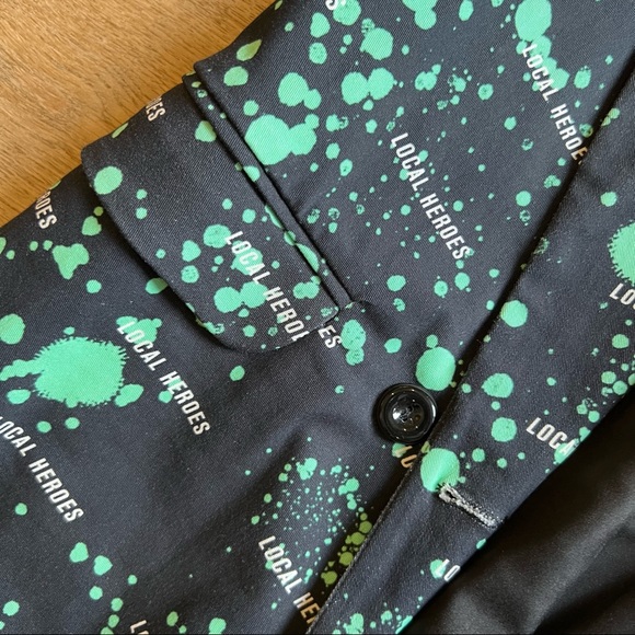 Graphic printed vest and shorts set outfit suit - Picture 7 of 8